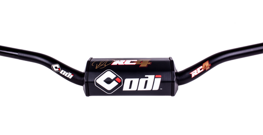 ODI Podium Flight 1 1/8 Inch Handlebar RC4 Signature - Black Aluminum Offroad Handlebars