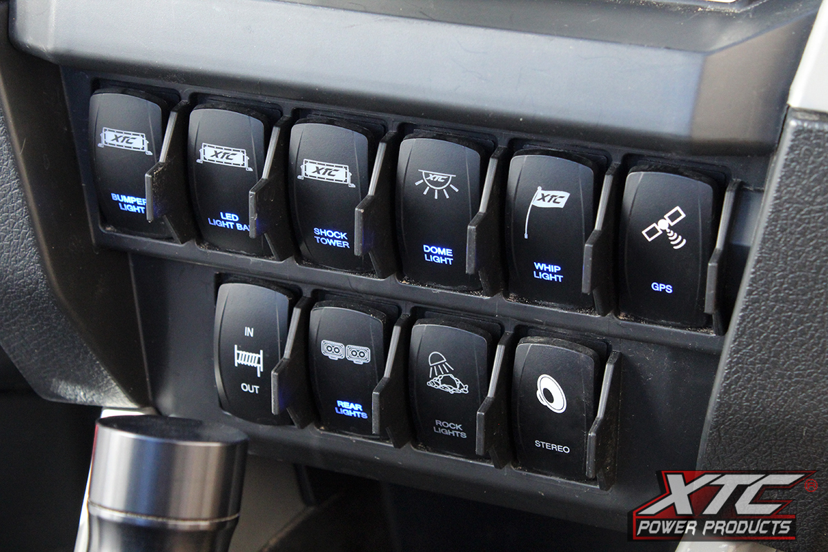XTC Power Products Plug N Play Power Control with 6 Switches for ATV/UTV