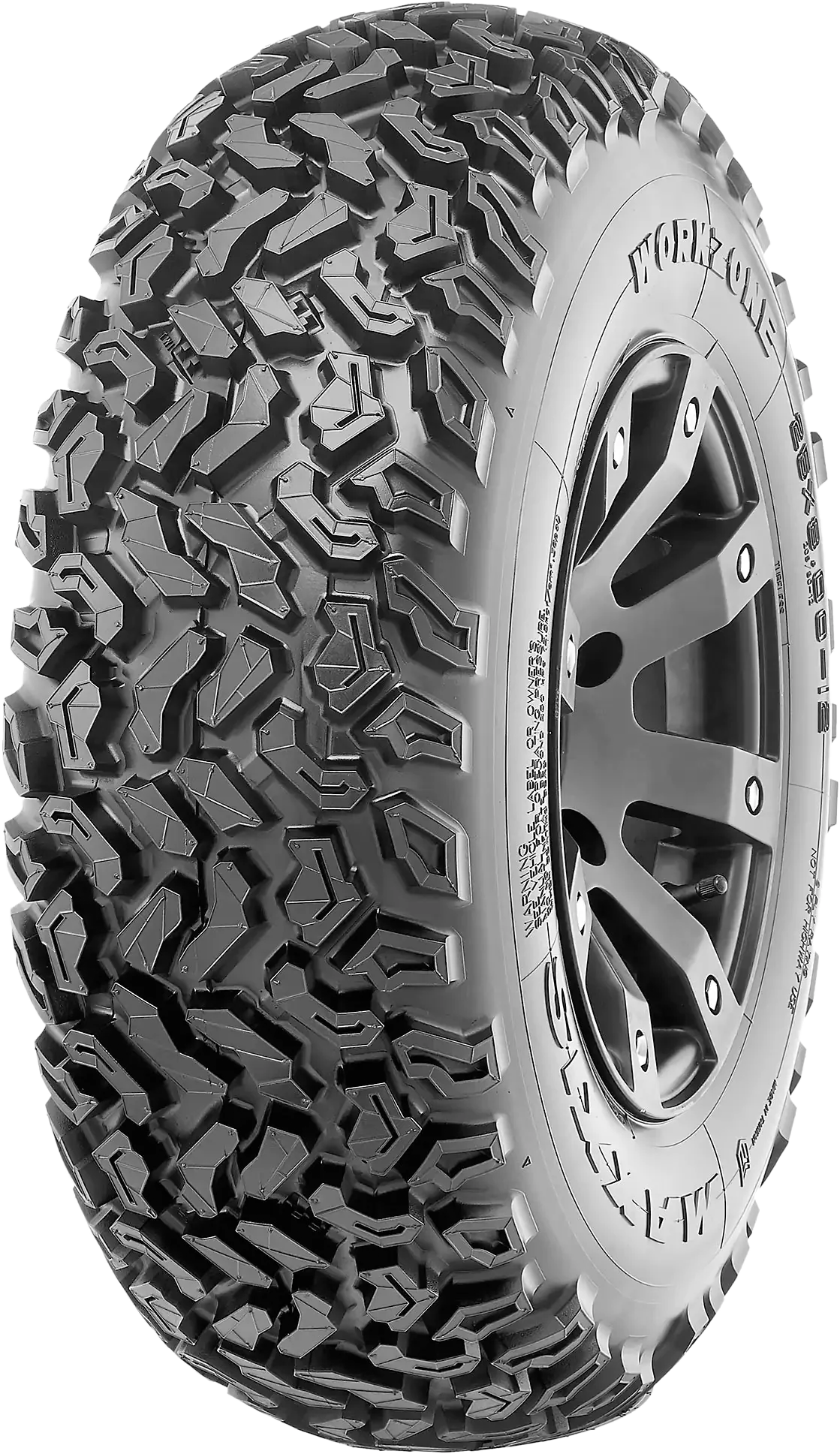 Maxxis Workzone NHS 27x9-14 ATV Tire - Durable 6-Ply Bias Construction for Utility and Work Applications
