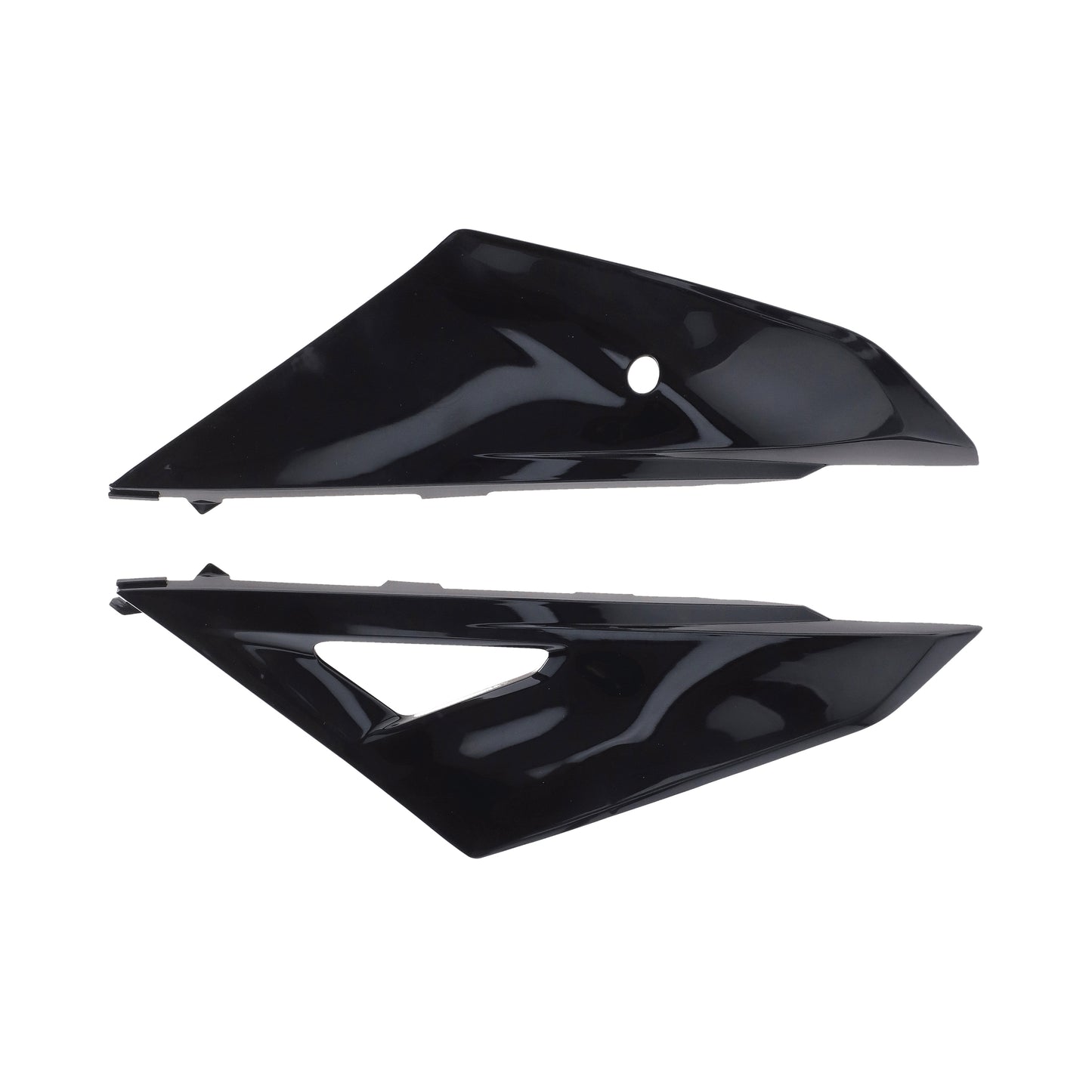 Acerbis CRF Offroad Side Panels Upper and Lower Set in Black (Part #2986030001)