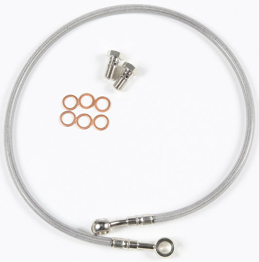 GBRAKES FK003D398R Rear Brake Line for Yamaha YFZ450 ATV/UTV