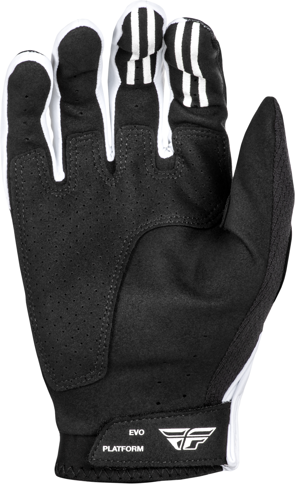 Fly Racing Evolution DST Offroad MX Gloves - Black/White, Small