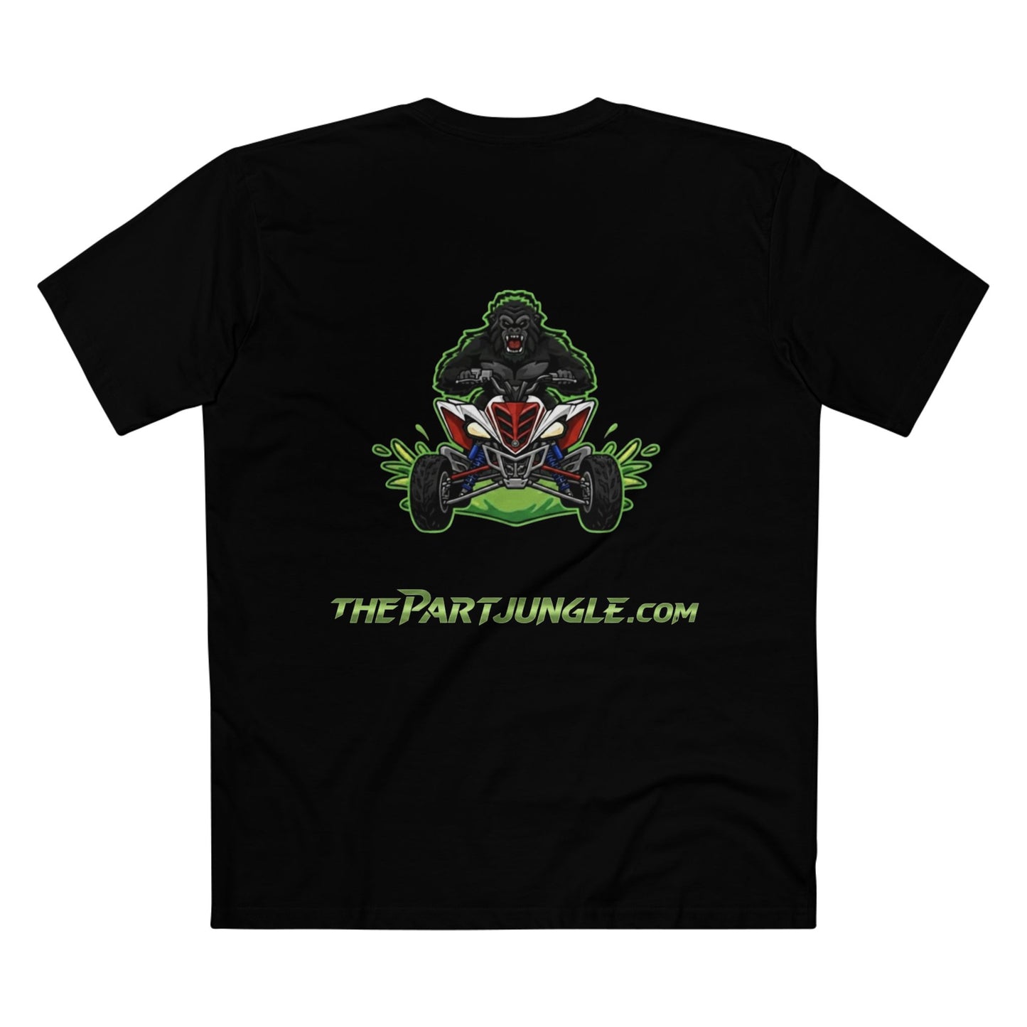 ThePartJungle.com Gorilla ATV Tee — Outdoor Adventure Graphic T‑Shirt