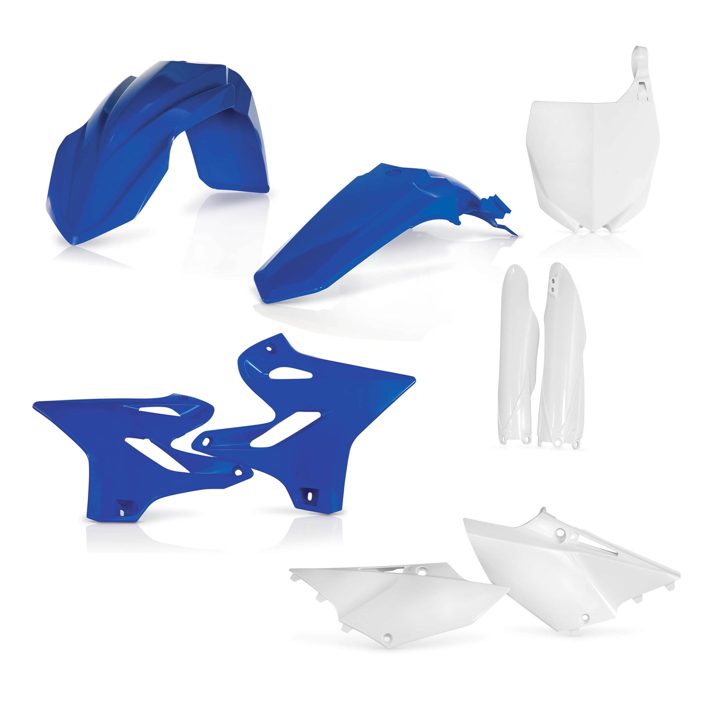 ACERBIS Full Plastic Kit for Yamaha YZ125 & YZ250 (2015-2019) - Original Factory Shape