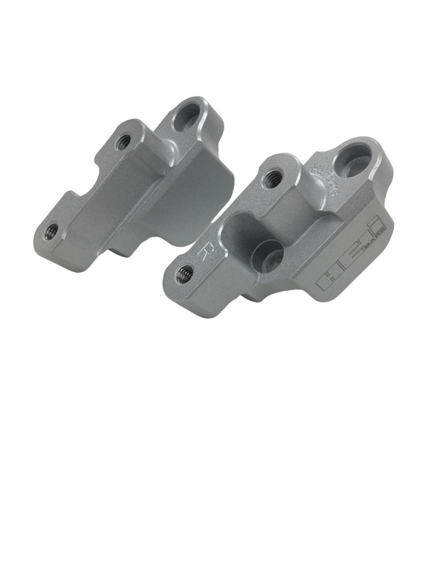 HeliBars Handlebar Risers for BMW R1200RS and R1250RS – Silver, Part HR05102