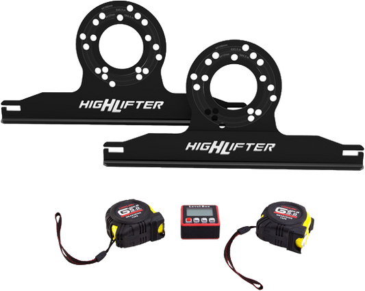 High Lifter Toe Alignment Kit for 5/6 Lug UTVs and ATVs - Accurate Ride Height Alignment Tool