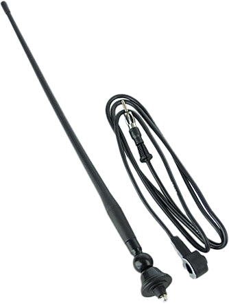 BOSS AUDIO Rubber Ducky Marine Antenna Black (Part #MRANT12) for ATV/UTV
