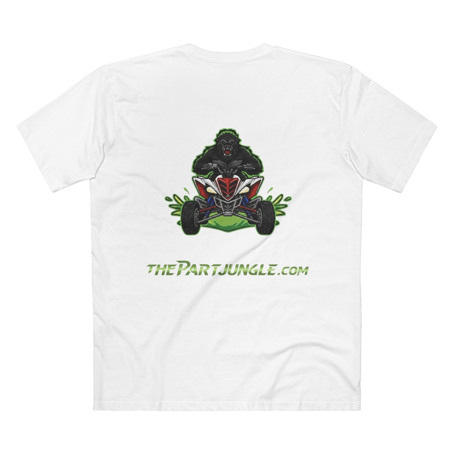 ThePartJungle.com Gorilla ATV Tee — Outdoor Adventure Graphic T‑Shirt