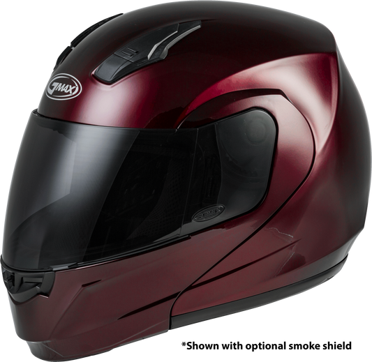 GMAX MD-04 Modular Helmet - Wine Red, Medium, Gloss Finish