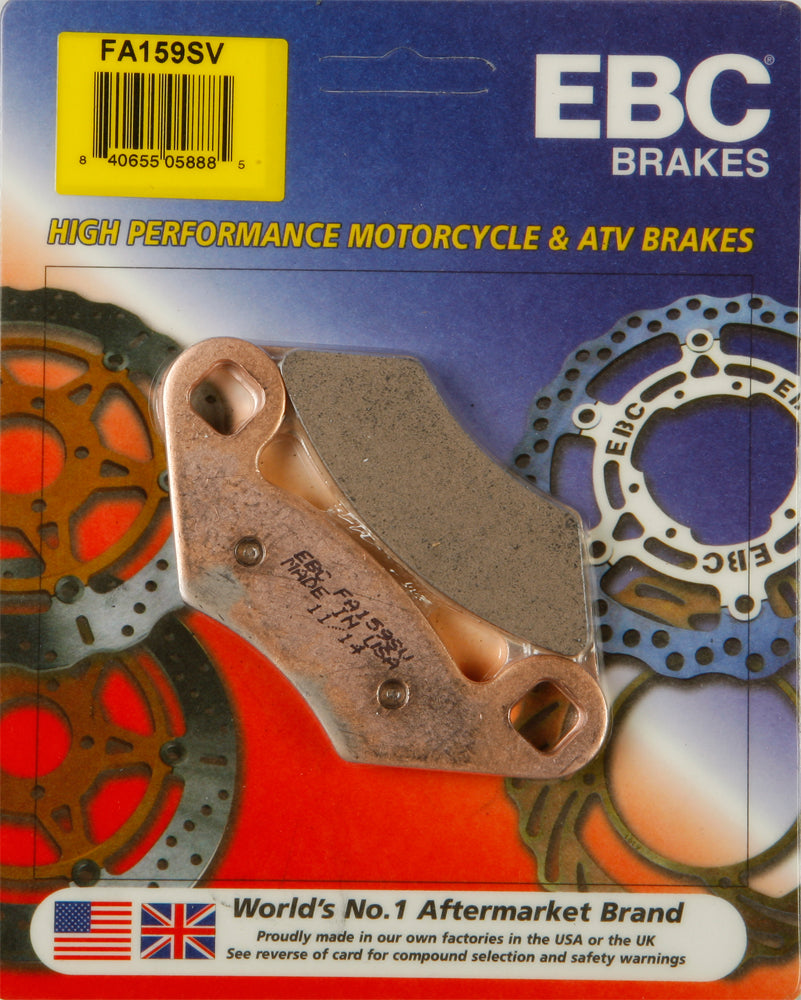 EBC FA159SV Severe Duty Brake Pads for Polaris ATV/UTV Models