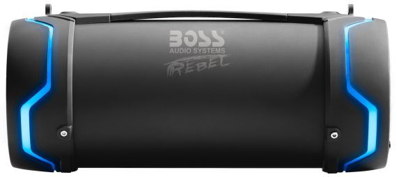 BOSS AUDIO TUBE Bluetooth Portable Speaker with FM Tuner and LED Illumination