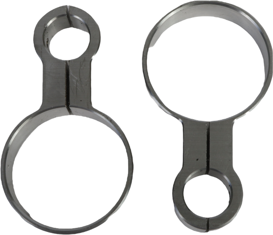 Hofmann Designs HDB-1012R Billet Shock Reservoir Mounts for Harley Bagger – Black