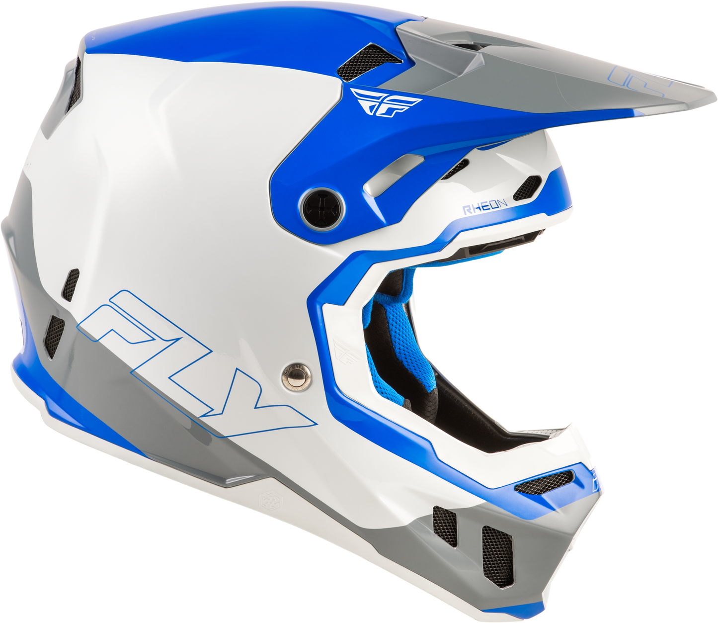 Fly Racing Formula CC Off-Road Helmet 2X-Large Blue/Light Grey/Grey