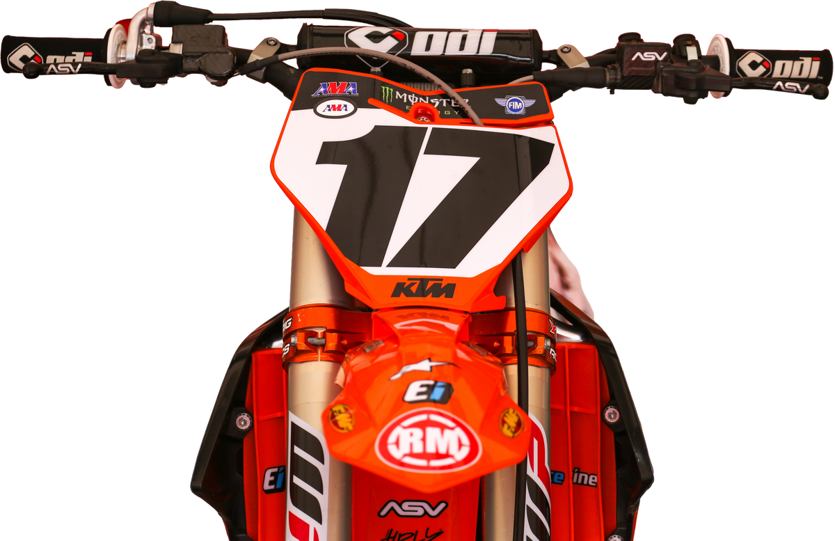 ODI H75BPB Offroad Handlebar Pad 9.75 inches Black for Enhanced Visibility and Impact Protection