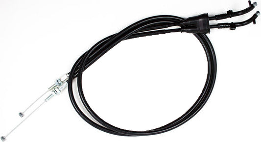 MOTION PRO Part 05-0238 Black Vinyl Throttle Cable Set for Yamaha Offroad Models