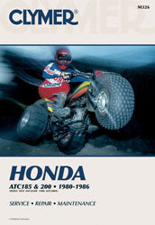 CLYMER Honda ATC 200 & 185 Repair Manual - Part CM326