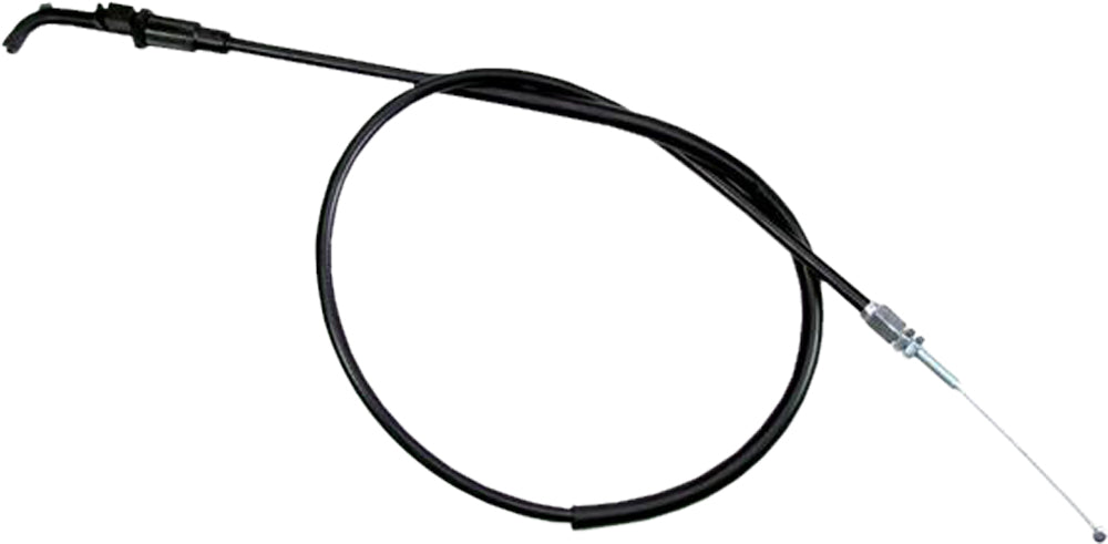 MOTION PRO Black Vinyl Throttle Pull Cable for Kawasaki Ninja 500R (1997-2006)