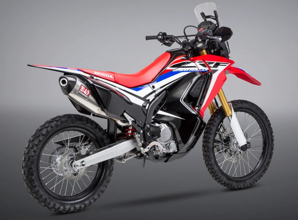 YOSHIMURA RS-4 Slip-On Exhaust System for Honda CRF250L and CRF250RL - Stainless Steel
