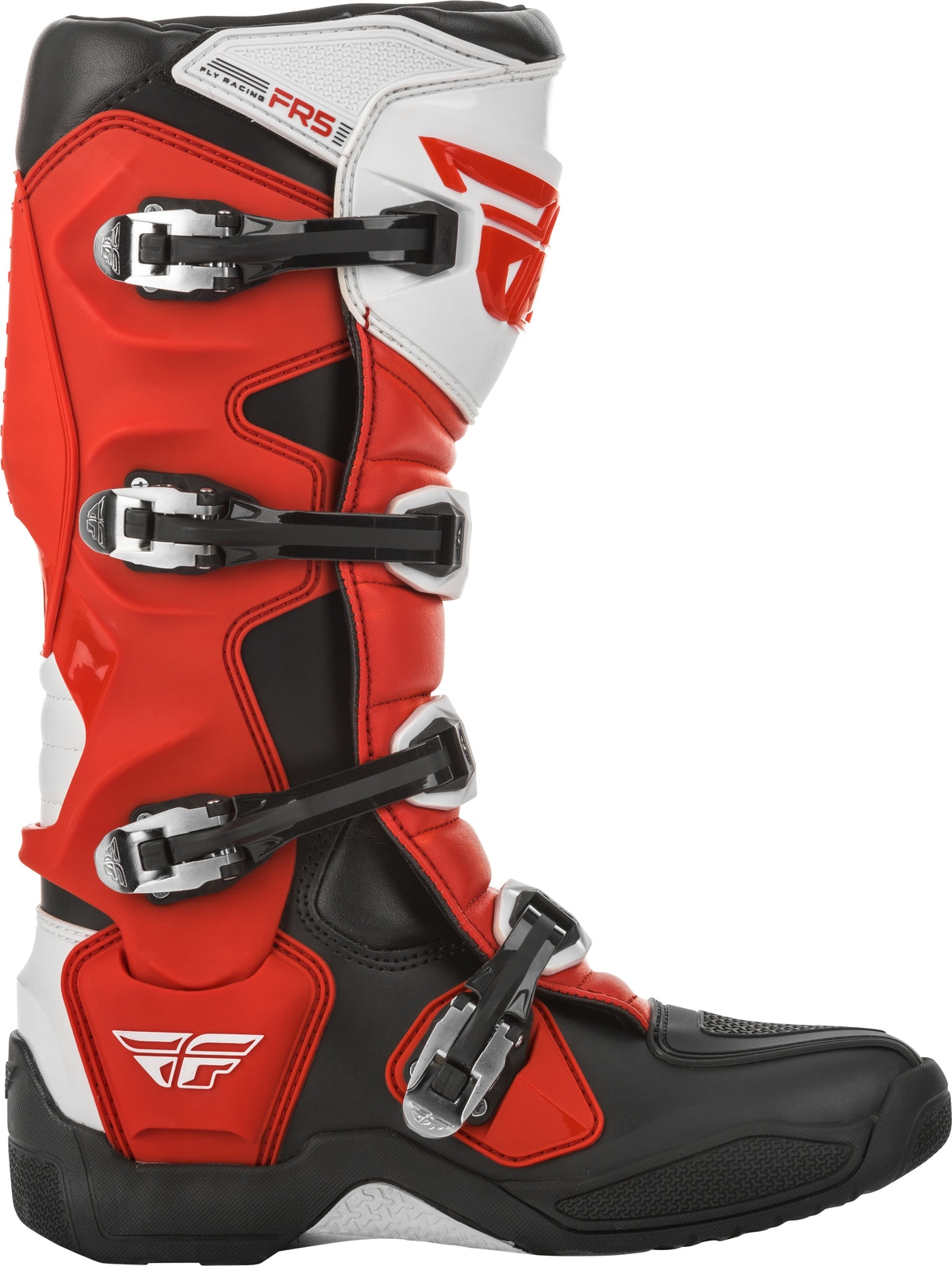 Fly Racing FR5 Offroad Boots Red/Black/White Size US 07