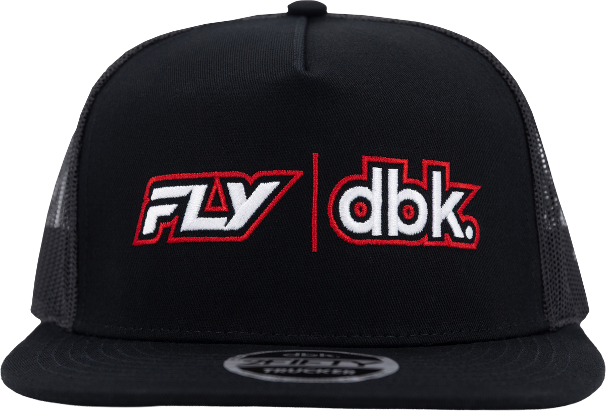 Fly Racing DBK Black Hat - One Size Fits Most Men's Headgear