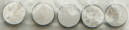 HOT CAMS Valve Shims 7.48x3.50mm 5-Pack for Yamaha YZ250FX and Honda CRF250R