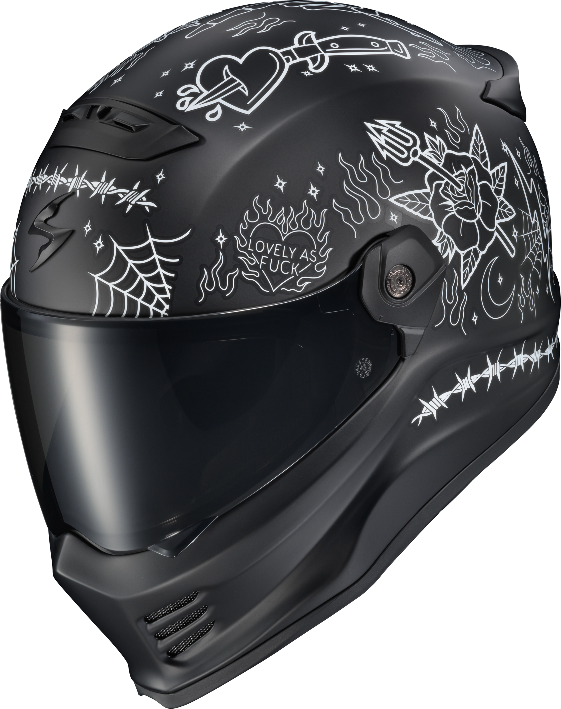 ScorpionEXO Covert FX Full Face Helmet in Black - 2X-Large