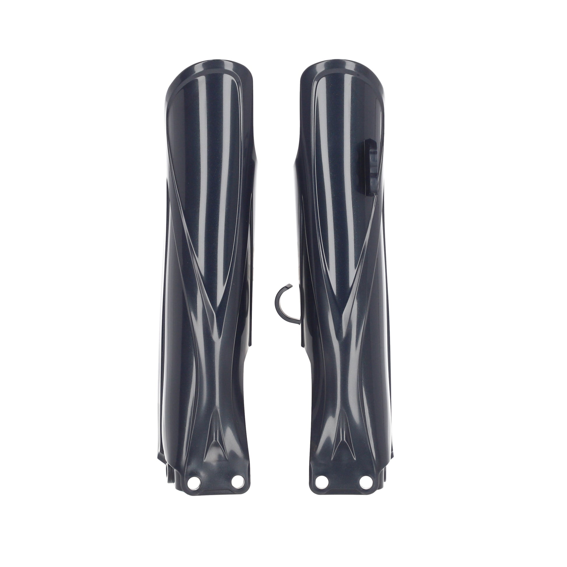 ACERBIS Lower Fork Cover Set for Yamaha YZ85 Offroad Motorcycles - Dark Blue