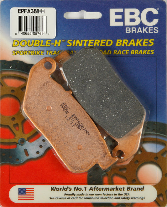 EBC Extreme Pro Brake Pads EPFA381HH for Harley Davidson XL883N & XL883L Models