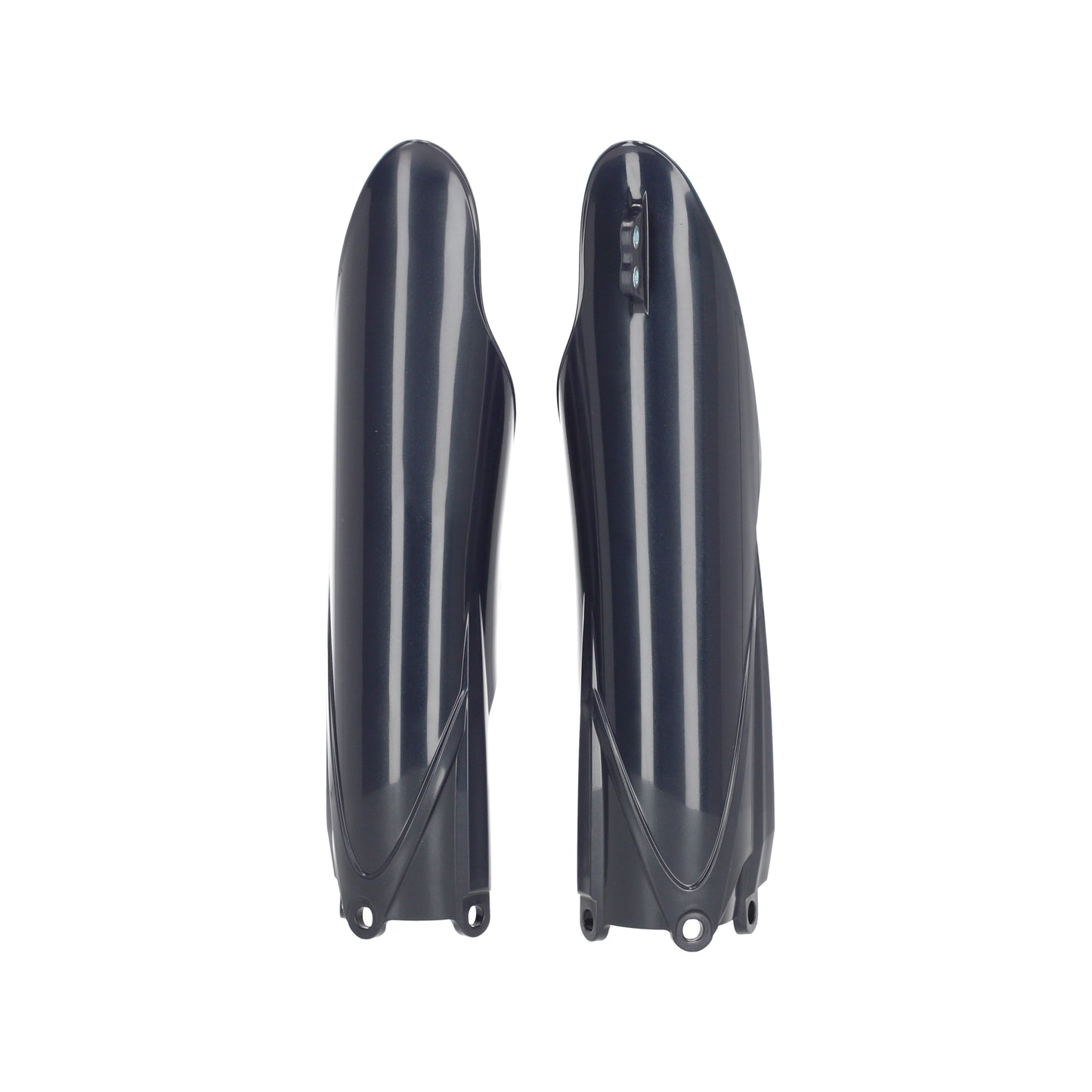 ACERBIS Lower Fork Cover Set for Yamaha YZ250FX, YZ250X, YZ450FX, and YZ125 – Dark Blue Offroad Replacement Body Parts