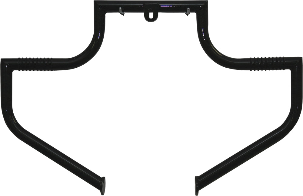 Lindby BL110-1 V-Twin Black Highway Bar and Nerf Bar for Harley-Davidson Softail Models