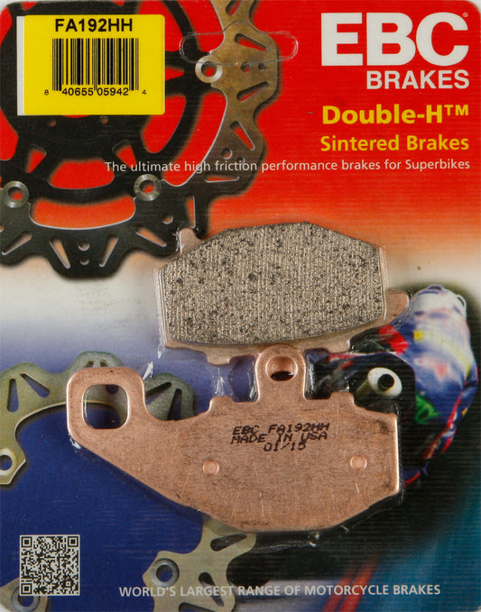 EBC FA192HH Brake Pads for Kawasaki Ninja 650 and ZX1000 - OEM Equivalent Street Performance