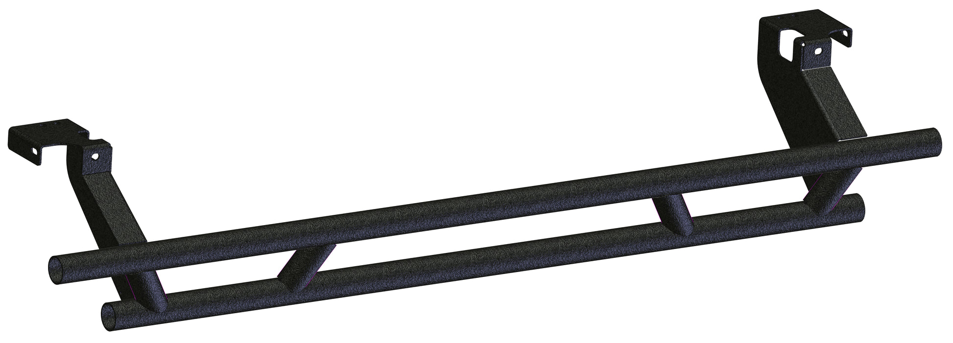 KFI Rear Bumper for Kawasaki Mule Pro Series – Black Powder Coated Steel, Model 10-1800