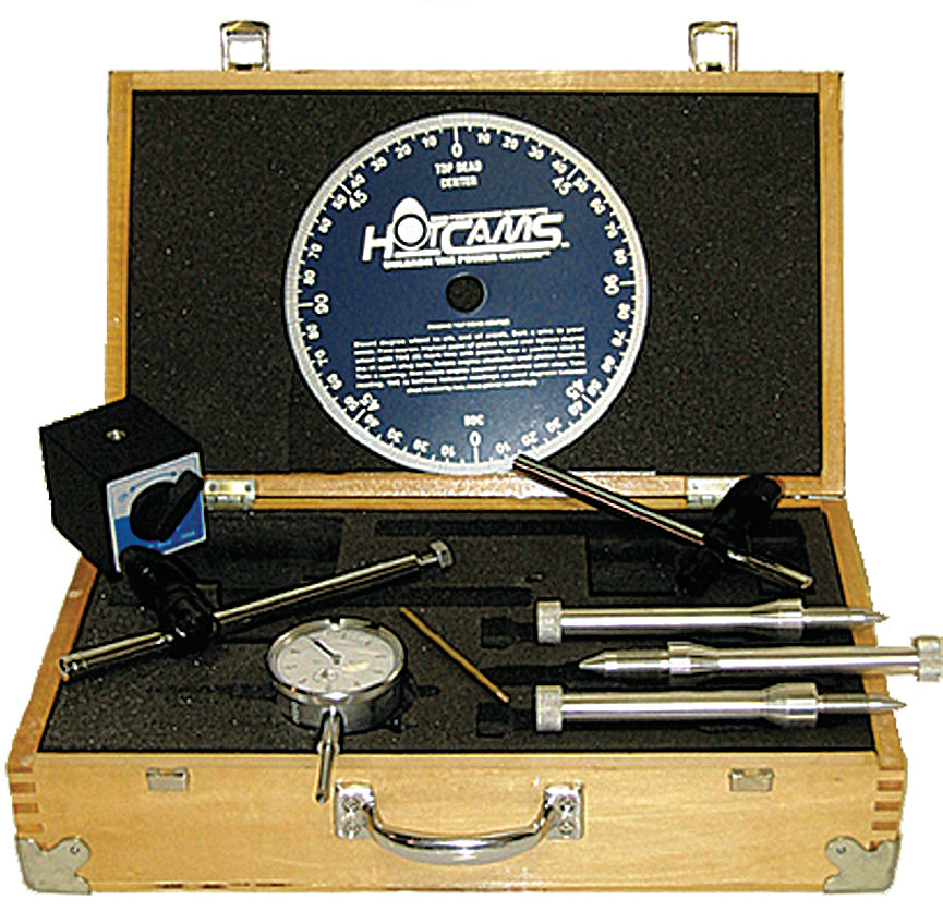 HOT CAMS CIK-001 Engine Installation Kit with Degree Wheel and Dial Indicator