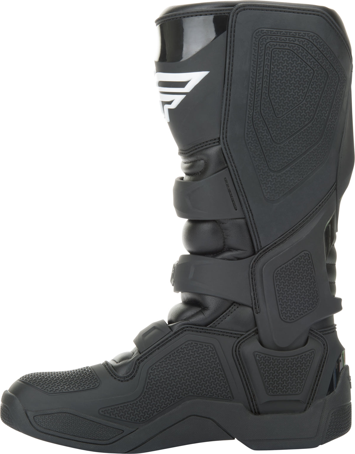 Fly Racing FR5 Offroad Boots Black Size US 11 – Durable Offroad Footwear for Trail Riding