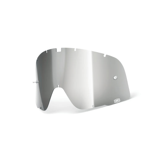 100-PERCENT Barstow Sheet Mirror Silver Lens for Offroad Eyewear