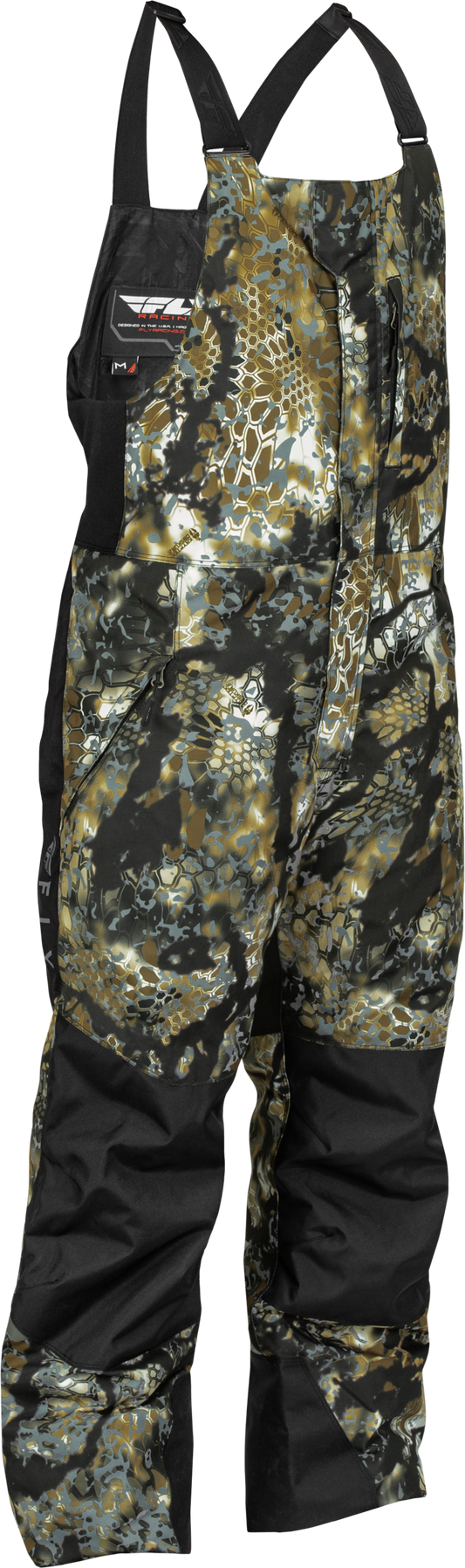 Fly Racing Outpost Bib Obskura Skyfall X-Large Snow Pants with Weatherproof Technology