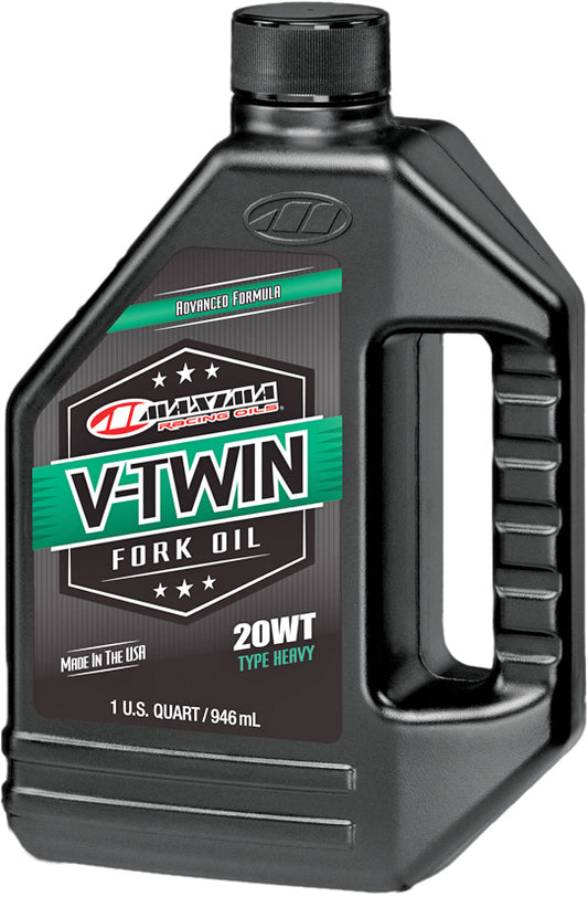 MAXIMA V Twin Type E Fork Oil 20wt – 32 oz. for Harley-Davidson® Fork Systems
