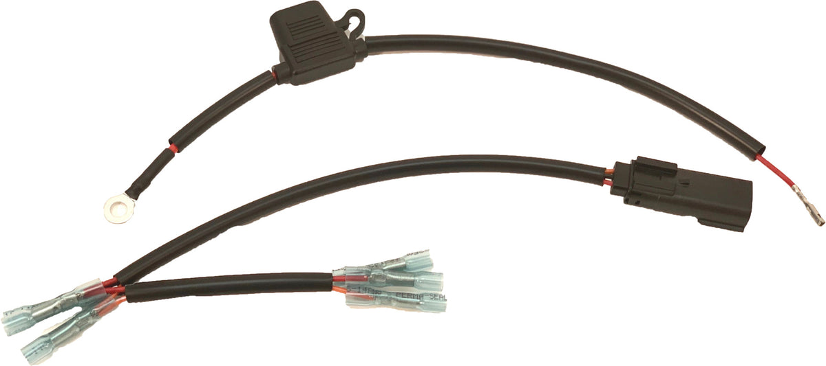 NAMZ Custom Cycle NHD-69201599A Electrical Power & Charging Port Kit for Harley Davidson Touring Models