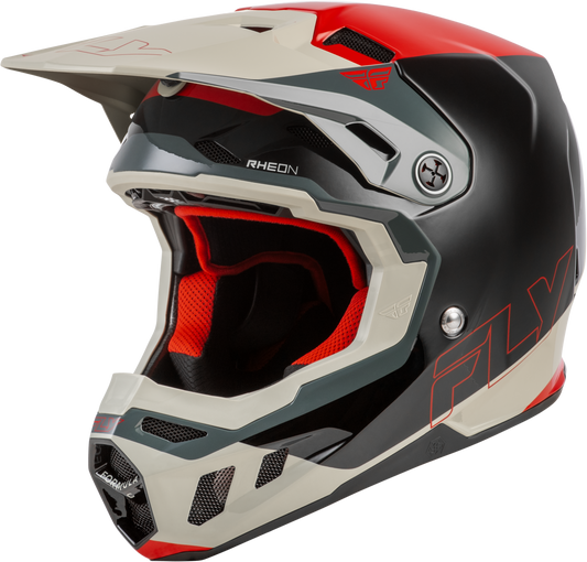 Fly Racing Formula CC Glide Helmet Small Black/Red/Grey Off-Road