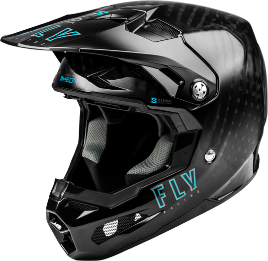 Fly Racing Formula S Carbon Off-Road Helmet in Black, Small - Advanced Safety and Connectivity Features