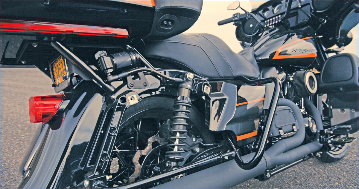 Fox QSR 13-inch Shock with Remote Reservoir for Harley Davidson V-Twin Models