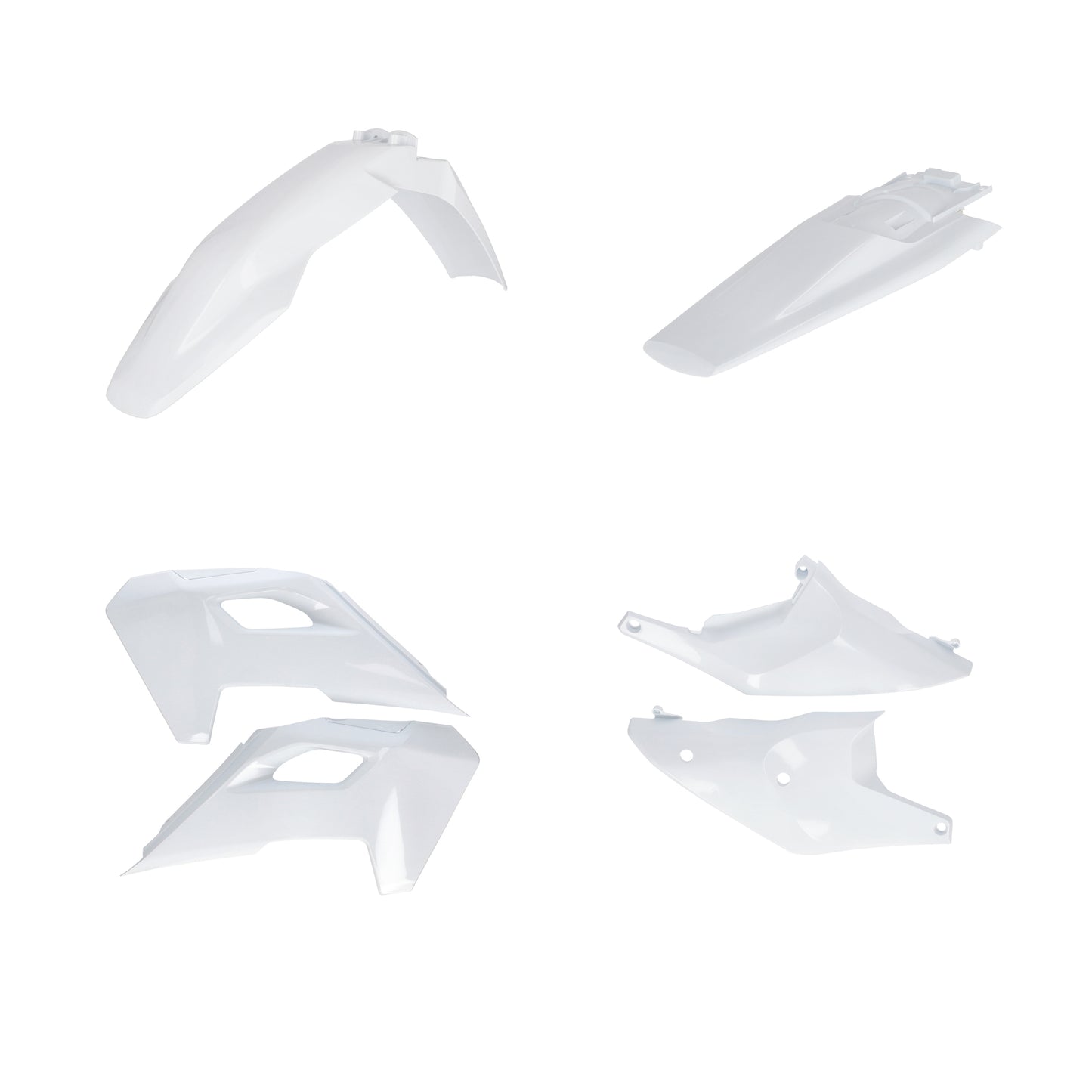 ACERBIS Plastic Kit Hus White - Offroad Replacement Body Parts