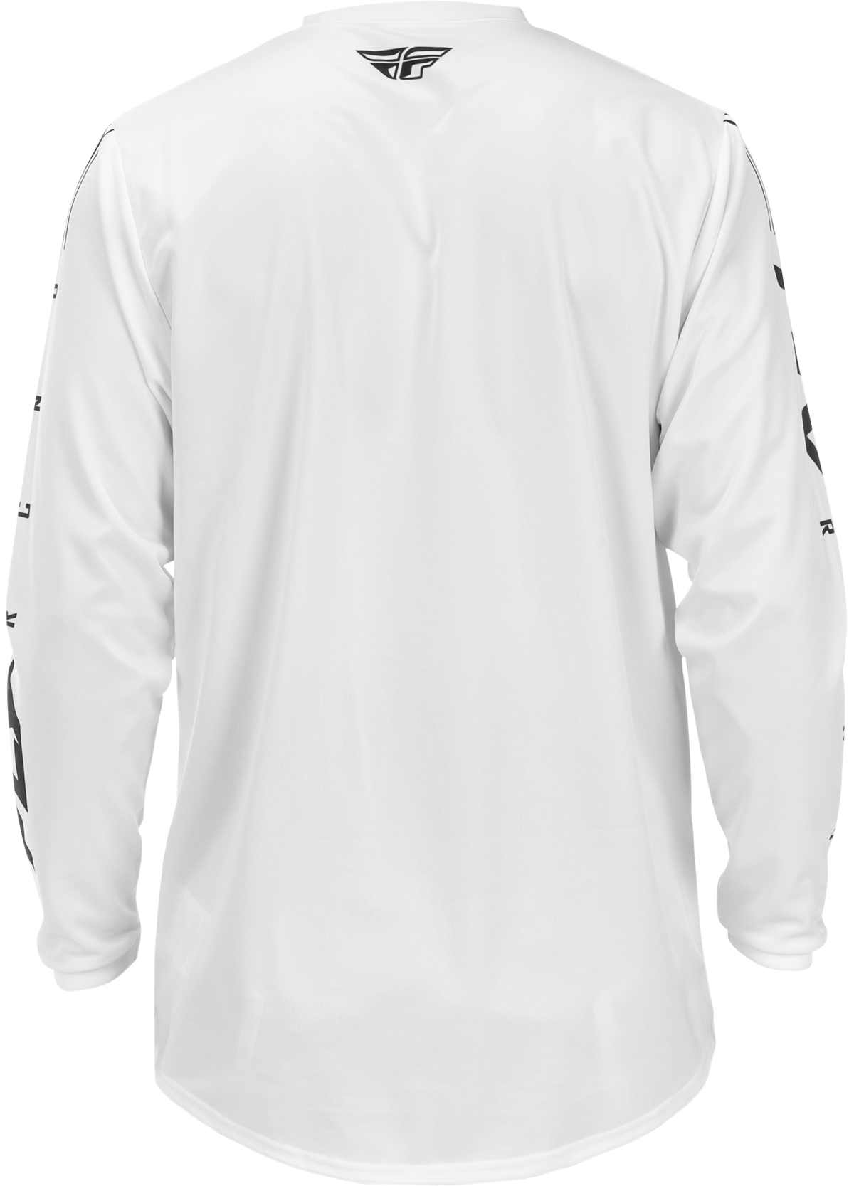 Fly Racing Universal Jersey White/Black 2X-Large - Men's Motocross Jersey
