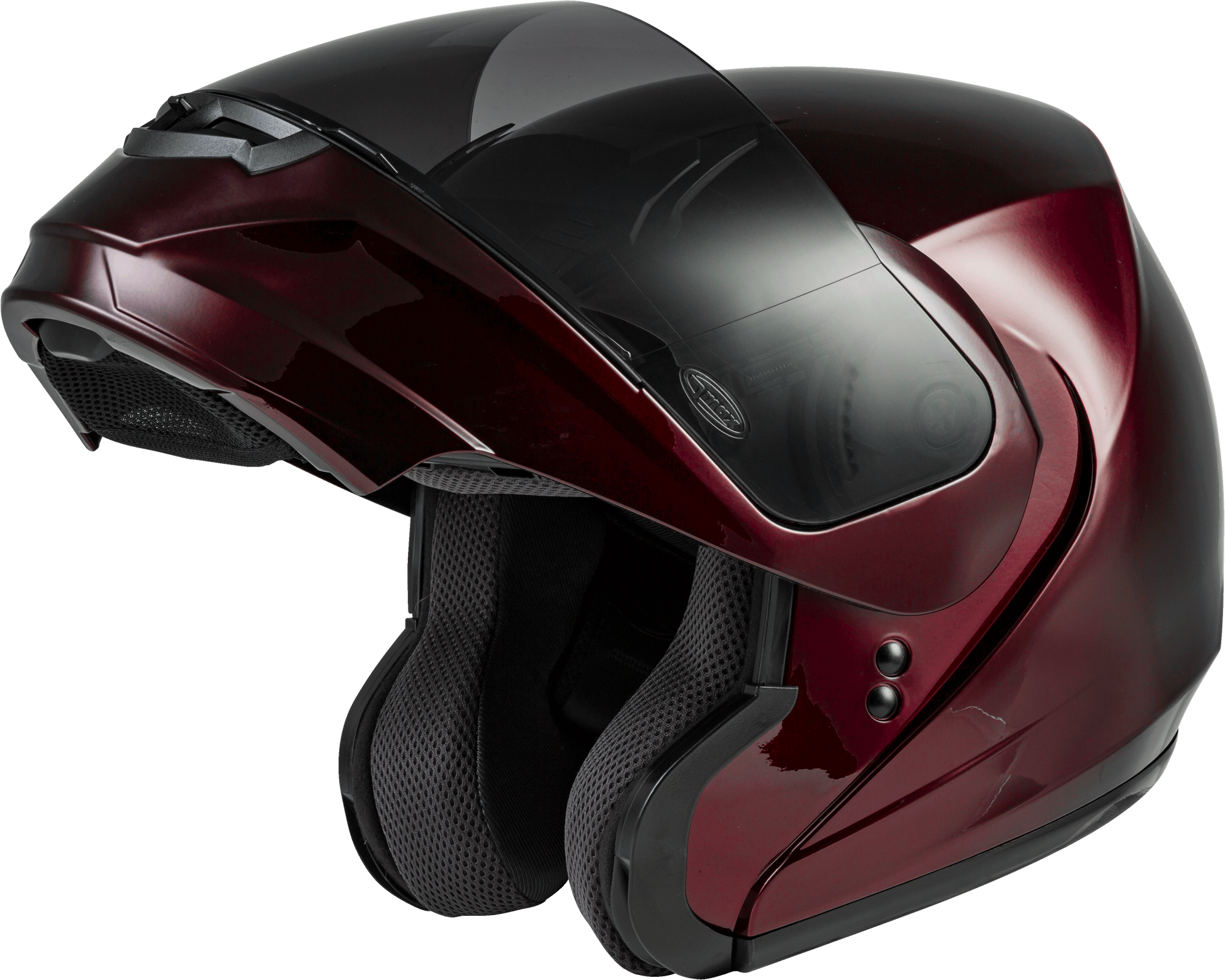GMAX MD-04 Modular Helmet - Wine Red, Medium, Gloss Finish