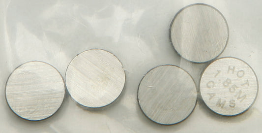 HOT CAMS Valve Shims 7.48x1.85mm 5-Pack for ATV and UTV Engines