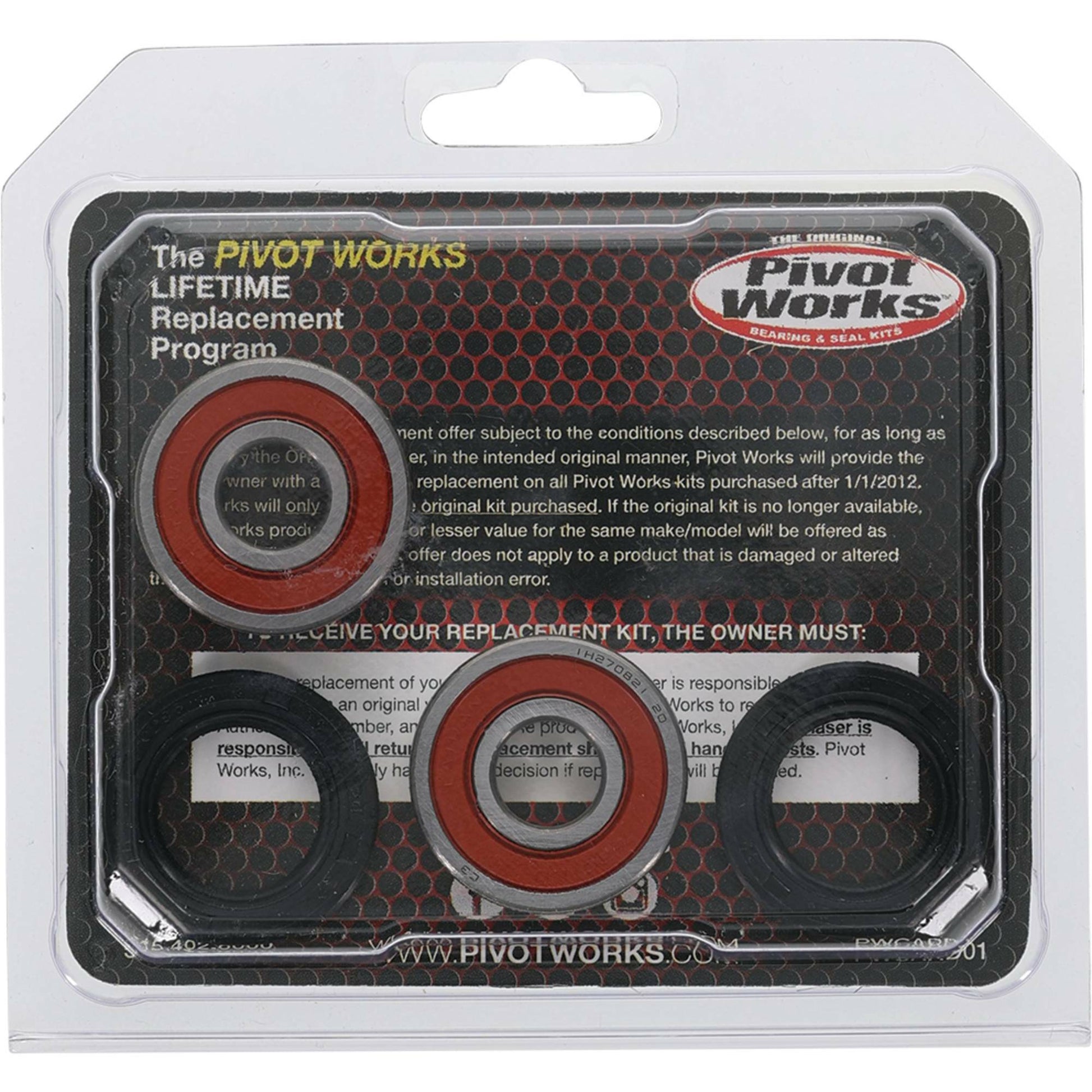 Pivot Works Wheel Bearing Kit Premium for Suzuki DR-Z70 and Yamaha YZ80