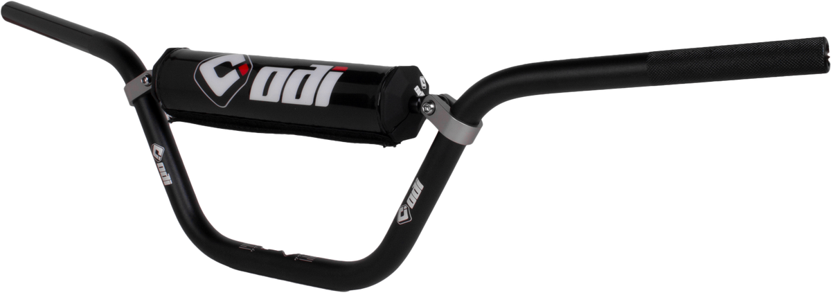 ODI Fifty Handlebar Black (Part H782MXB-R1) – 7/8 inch Aluminum Offroad Handlebars with Support Cross Brace and Bar Pad