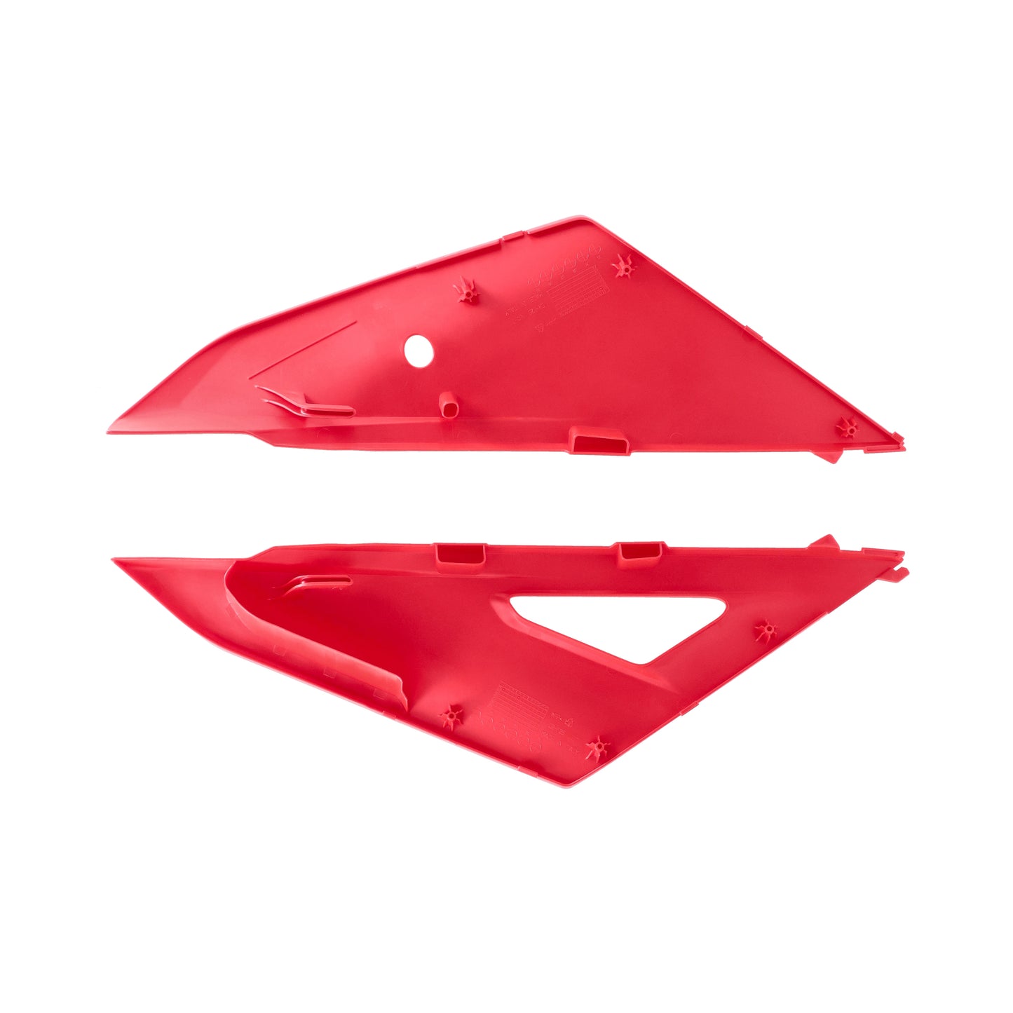 Acerbis CRF Red Upper and Lower Side Panels for Offroad Motorcycles