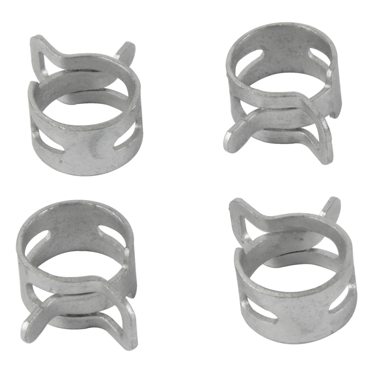 ALL BALLS Hose Clamps Refill Kit 4-Pack for Intake and Fuel Systems