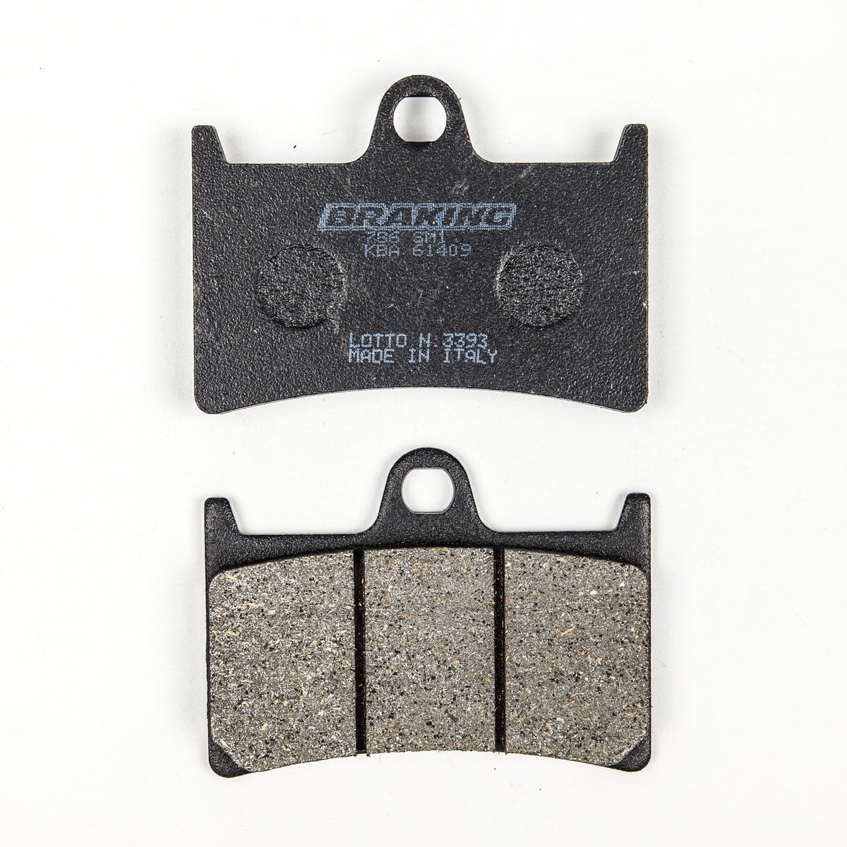 BRAKING Part Number 786SM1 Semi Metallic Brake Pad Set for Yamaha Motorcycles